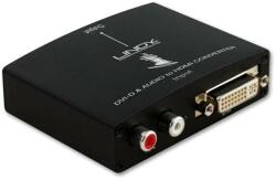 Lindy Конвертор Lindy LNY-38094, от DVI(ж) и RCA(ж) към HDMI(ж), черен (LNY-38094)