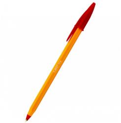 BIC Химикалка BIC ORANGE FINE, червен цвят на писане, 0.8 mm, оранжева, продава се в опаковка от 20 бр (OK27)