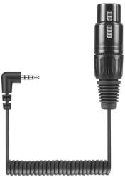 Sennheiser Преходник Sennheiser KA 600i, от XLR-3(ж) към 3.5mm Jack(м), черен, спирала (505799)