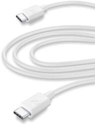 Cellularline Кабел Cellularline 6661, от USB Type C(м) към USB Type C(м), 3m, бял