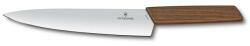 Victorinox Кухненски нож Victorinox Swiss Modern Carving Knife, универсален, 22 см, неръждаема стомана, кафява (6.9010.22G)