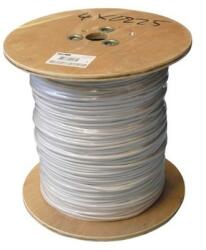  Кабел за аларма liyy 8liyy 8, 8 жилен(0.22мм), Ø 5мм, екраниран, ролка 100м, бял (liyy 8)
