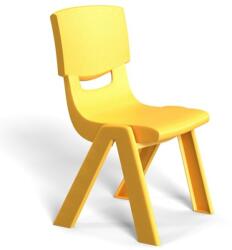 RFG Детски стол RFG Chico, пластмасов, жълт (HY-0529/YELLOW)