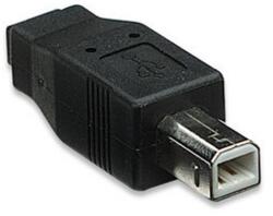 Manhattan Преходник Manhattan 308670, USB B(м) към Micro-A/B(ж), черен