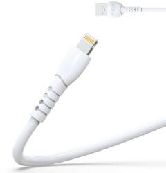 PZX Кабел PZX V148, от USB A(м) към Lightning(м), 2m, бял (V148)