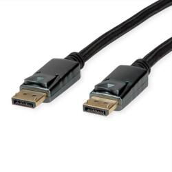 Roline Кабел Roline 11.04. 5867, от DisplayPort(м) към DisplayPort(м), 2m, черен, 8K@60Hz (11.04.5867)