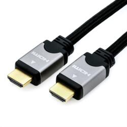 Roline Кабел Roline 11.04. 5850, от HDMI(м) към HDMI(м), 1m, черен (11.04.5850)
