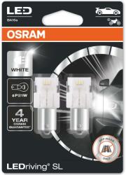 OSRAM Автомобилна крушка Osram 7506DWP, 1.4W, 160lm, P21W, BA15s, LED, 2 броя в опаковка (7506DWP)