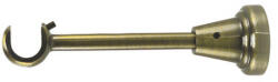 Egysoros nyitott karnisrúd tartó antik arany (L-46-A)