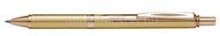Pentel EnerGel BL407X-A 0, 35mm arany test/kék tinta prémium fém nyomógombos rollertoll (BL407X-A) (BL407X-A)
