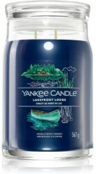 Yankee Candle Lakefront Lodge lumânare parfumată Signature 567 g
