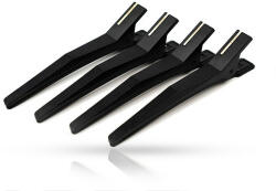 Rovra Clipsuri e din silicon negru pentru par 4buc (6427616764647)
