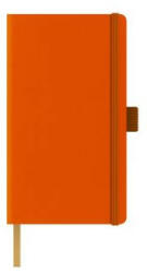 Herlitz Agenda nedatata a5 castelli, coperta rigida orange, elastic orange, dictando ivory (9493410)