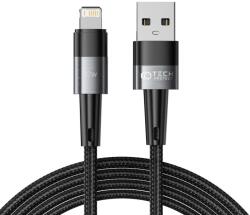 Tech-Protect ULTRABOOST Lightning кабел 12W/2, 4A 200 см сив (9490713934173)