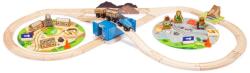 Bigjigs Toys Train Train Construction 50 piese (DDBJT071) Trenulet