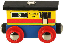 Bigjigs Toys Linie de tren din lemn - Vagon (DDBR128)
