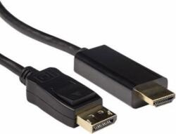 ACT DisplayPort 1.2 - HDMI Kábel 5m - Fekete (AK3992)