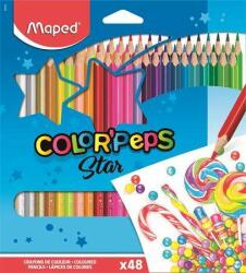 Maped Color`Peps Set de creioane colorate triunghiulare (48 de bucăți) (832048FC)
