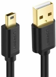 UGREEN Cablu Date Ugreen US132 USB 2.0 A Male To Mini USB 5Pin Male 1m, Black (ug10355B) (10355B)