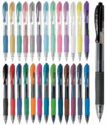 Pilot Pix cu gel 0, 5 mm, buton de apăsare pilot g-2, culoare de scris negru (BL-G2-5-B)