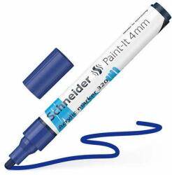 Schneider Marker acrilic 4 mm, SCHNEIDER Paint-It 320, albastru (120203)