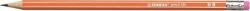 STABILO Pencil 160 creion de grafit hexagonal cu radieră, HB #orange (2160/03-HB)
