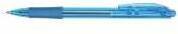 Pentel Pix cu bilă cu buton 0, 35mm, bk417-s pentel wow, culoare de scris albastru deschis (BK417-S)