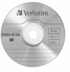 Verbatim Disc VERBATIM DVD+R, strat dublu, 8, 5GB, 8x, 1 disc, cutie standard, VERBATIM "Double Layer (43541)