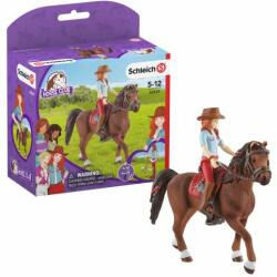 Schleich Horse Club Hannah și Cayenne 42539 (SLH42539)