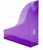 Durable Papuci de casă 7cm, de bază durabil, violet translucid (1701712992)