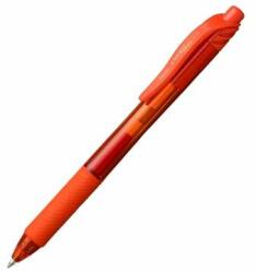 Pentel Pix cu gel cu bilă rulantă 0, 35mm, pentel energelx bl107-fx, culoare de scris portocaliu (BL107-FX)