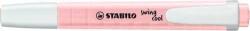 Cool STABILO Highlighter, 1-4 mm, STABILO Swing Cool, roz pastelat (275/129-8)