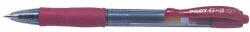 Pilot Pix cu gel 0, 7 mm, buton de apăsare pilot g-2, culoare de scris roșu închis (BL-G2-7-DR)