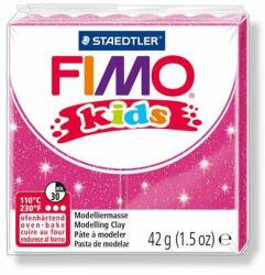 FIMO Argilă FIMO, 42 g, combustibil, FIMO Kids, roz strălucitor (8030 262)