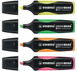 STABILO Highlighter, 2-5 mm, STABILO Green Boss, galben (6070/24)