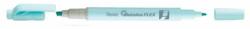 Pentel Highlighter cu capăt dublu 1/3, 5mm, tăiat și conic, albastru pastel pentaclară (SLW11P-SE)
