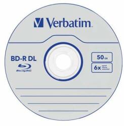 Verbatim BD-R BluRay disc, strat dublu, 50GB, 6x, 1 disc, cutie standard, VERBATIM (43748)