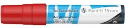 Schneider Marker acrilic 15 mm, SCHNEIDER Paint-It 330, roșu (120302)