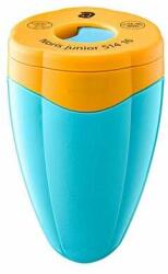 STAEDTLER Ascuțitoare, perforator cu o gaură, cu recipient, STAEDTLER Noris Junior, galben-turcoaz albastru (514 16 BK)