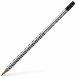 Faber-Castell Creion de grafit cu radieră, HB #grey (117200)