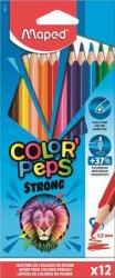 Maped Color`Peps Set de creioane colorate triunghiulare puternice (12 bucăți) (862712)