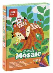 APLI Mozaic set pentru crearea de imagini, APLI Kids "Mozaic de animale", animale din pădure (14289)