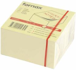 Fornax Bloc de notițe autocolante, 75x75mm, 450 de foi, galben fornax (A-FOR0004)