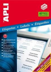 APLI Etichetă APLI pentru imprimante laser, 52, 5x21, 2 mm, APLI, 14000 de etichete per pachet (02517)