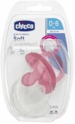 Chicco Suzetă din silicon Physio Soft - 16-36 luni roz (CH00271311)
