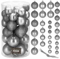 SPRINGOS brad de Crăciun 30 buc - argintiu (CA0173)