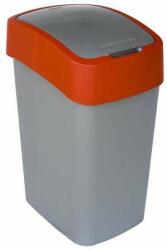 Keter Coș de gunoi selectiv facturabil, plastic, 45 l, CURVER, roșu/grizonat (195024) Cos de gunoi