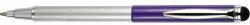 Zebra Pix cu bilă corp violet metalizat, stylus telescopic zebră, culoare de scris albastru (46618)