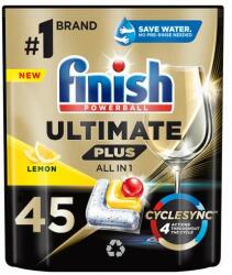 Finish Ultimate Plus All in 1 Tablete de spălat vase cu lămâie 45 buc (5908252010998)