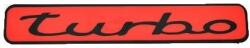 Abtibild "TURBO" culoare Rosu Cod: DZ-076 Automotive TrustedCars